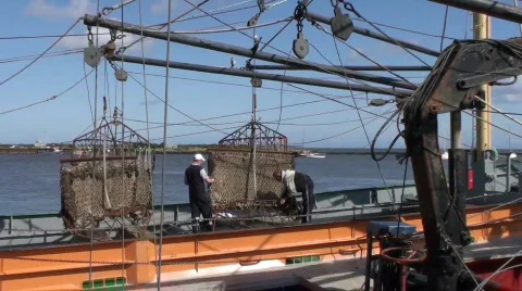 Fishermen Stock Footage 157622