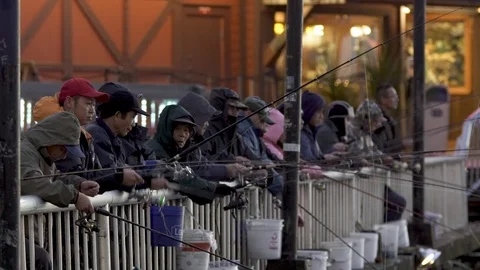 Fishermen Stock Footage 113923563