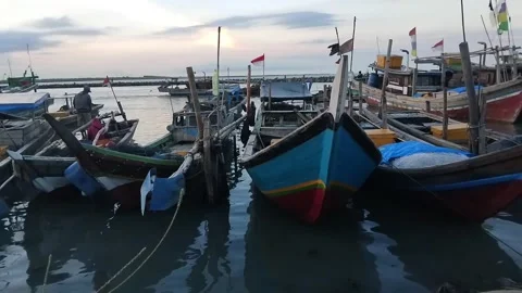 Fishermen Stock Footage 309580916