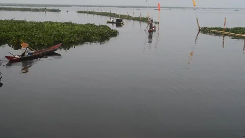 Fishermen go to work Stock Footage 277669796