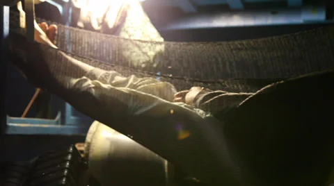 Fishermen in Hammock 스톡 동영상 33121493