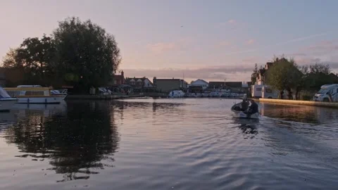 Fishermen on the river Stock Footage 251589920