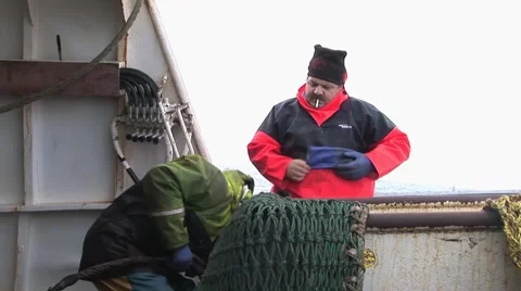 Fishermen At Work Vidéo 4256112