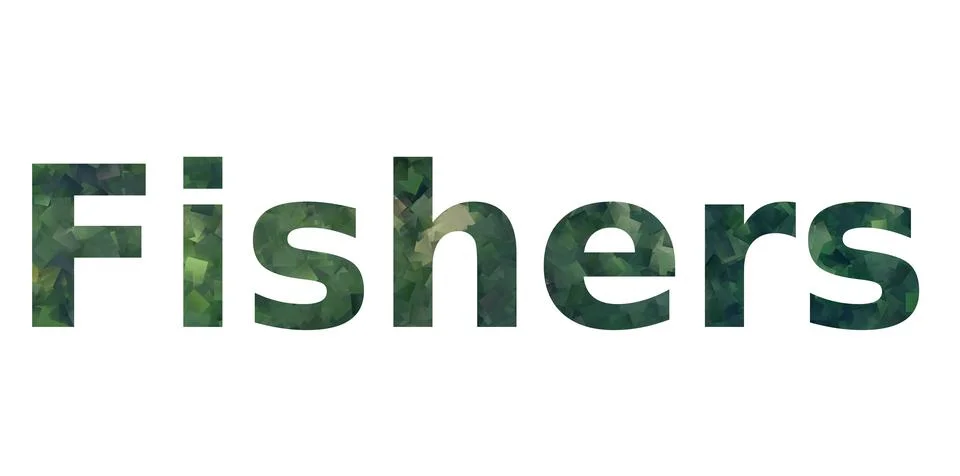 Fishers Stock Illustration
