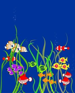 Fishes Stock Illustration