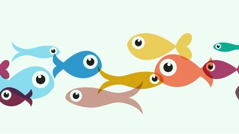 animated moving fish images