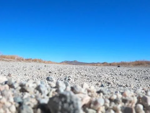 Fisheye in the desert 写真素材