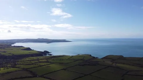 Fishguard bay  dinas Stock Footage 153924953