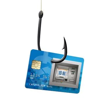 Fishhook business concept - hook as trap Stock Illustration
