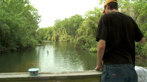 Fishing 01 Stock Footage 355556