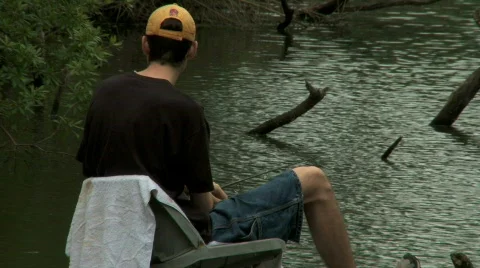 Fishing 05 Stock Footage 355695