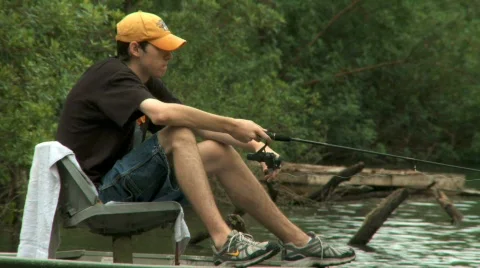 Fishing 10 Stock Footage 356295