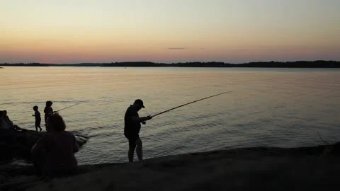 Fishing 3 Video stock 157599861