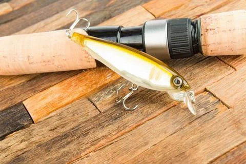 Fishing baits Stock Photos