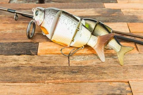 Fishing baits Stock Photos
