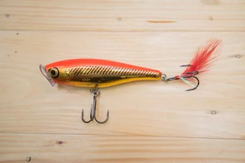 Fishing baits Stock Photos
