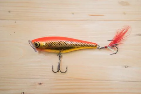 Fishing baits Stock Photos