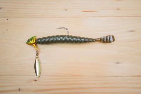 Fishing baits Stock Photos