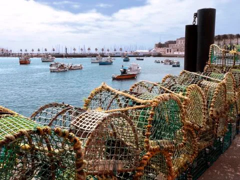 Fishing bay Stock Photos