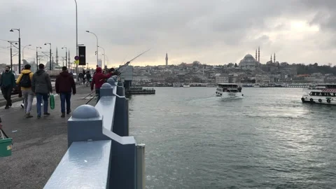 Fishing on the beach Stock Footage 145289051