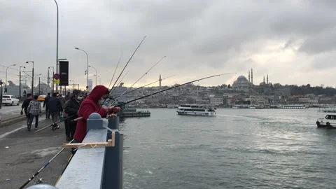 Fishing on the beach Video stock 145291182