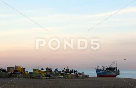 Fishing Beach Stock Photos