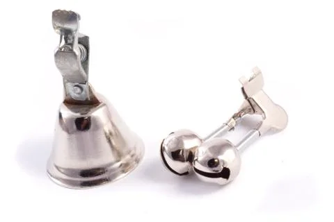 Fishing bells Foto stock