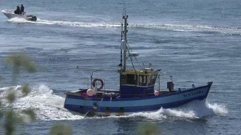 Fishing boat 01 Stock Footage 146960346