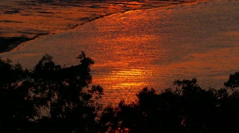 Fishing boat during sunset. Video stock 49522908
