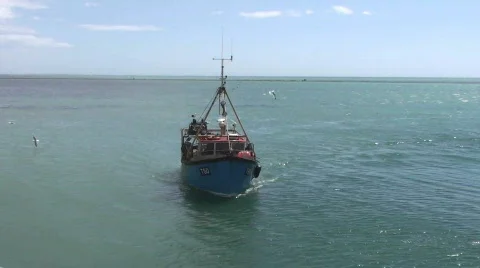 Fishing Boat Stock Footage 132361