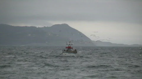 Fishing boat Stock Footage 148084