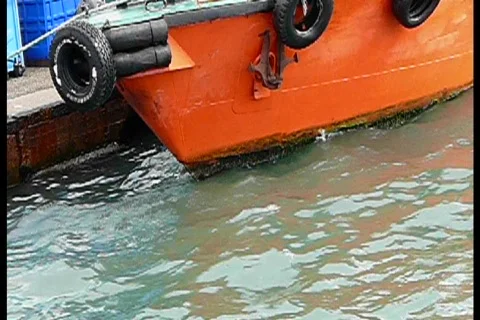 Fishing boat Stock Footage 799166