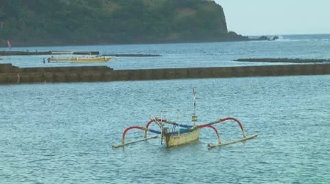 Fishing boat Stock Footage 10738168
