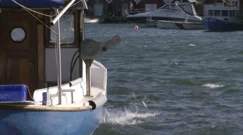 Fishing-boat Stock Footage 11287673