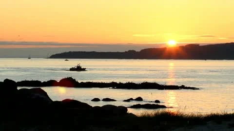 Fishing boat Video stock 11429014