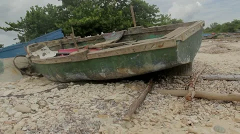Fishing Boat Stock Footage 12366370