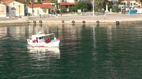 Fishing boat Видео 23806815