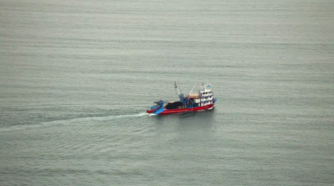 Fishing boat Stock Footage 35870558