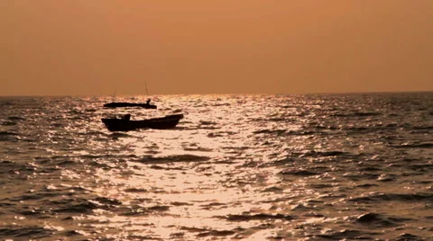 Fishing boat Stock Footage 37671917