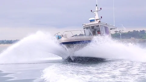 Fishing boat Stock Footage 74247285