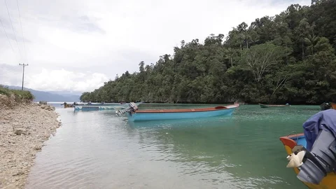 Fishing Boat Stock Footage 126971633