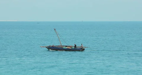 Fishing boat Stock Footage 145199608