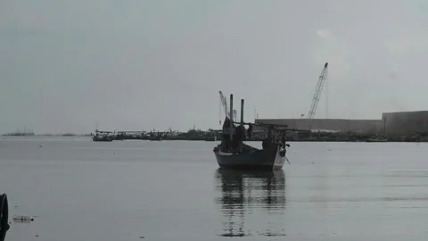 Fishing boat Stock Footage 194662391