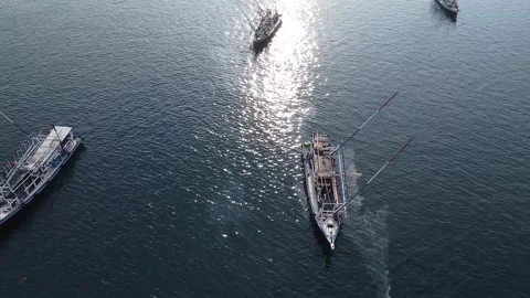 Fishing Boat Video stock 196994372