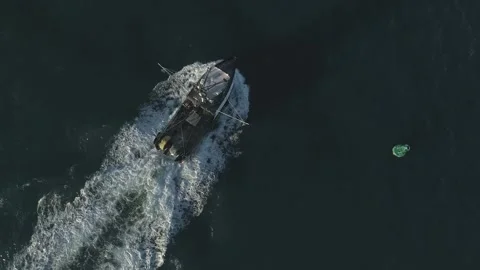 Fishing Boat Vídeos de archivo 223429680