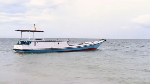 Fishing boat Stock Footage 223673938