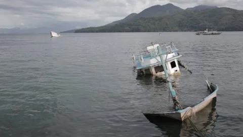 Fishing Boat Stock Footage 227835549