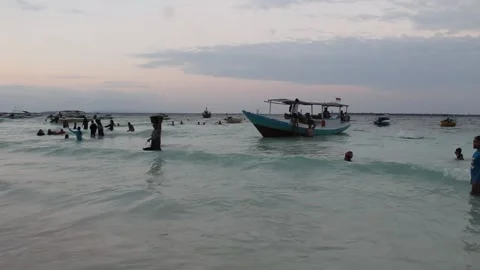 Fishing Boat Video stock 243198996