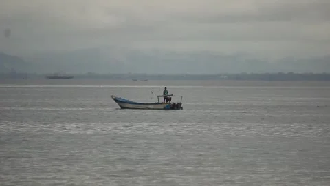 Fishing boat Stock Footage 247005500