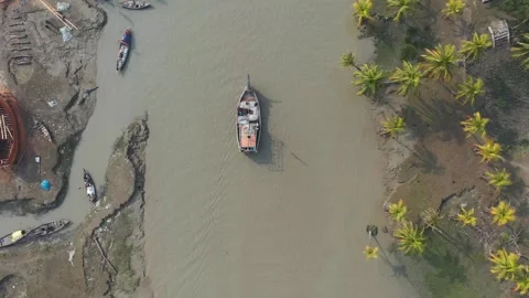 Fishing Boat Stock Footage 261792388